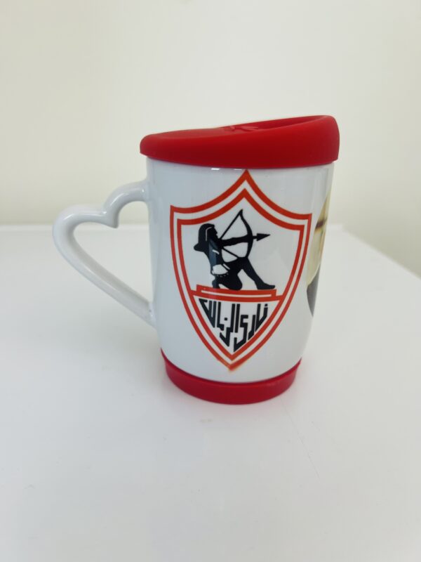 اكواب بشعار نادي الزمالك